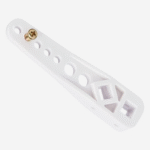 Merriway Adjustable Plastic Toilet Cistern Replacement Flush Lever Arm - White